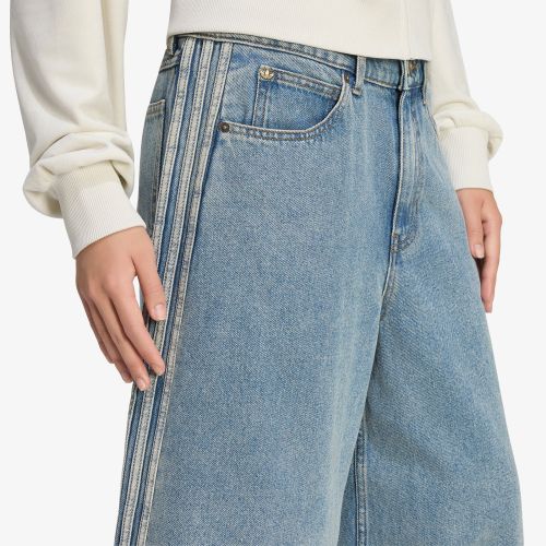 Short adidas Mid Rise Denim Jorts 2 - adidas Originals - Modalova