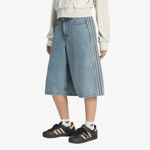 Short adidas Mid Rise Denim Jorts 2 - adidas Originals - Modalova