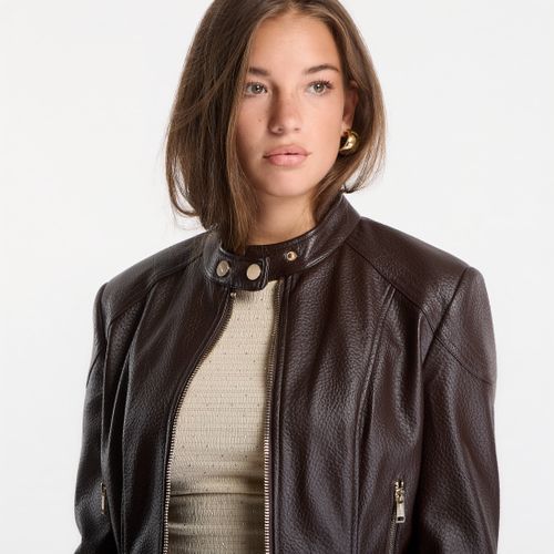 Veste Marlene Caribou Pu Moto Jacket L - GUESS - Modalova