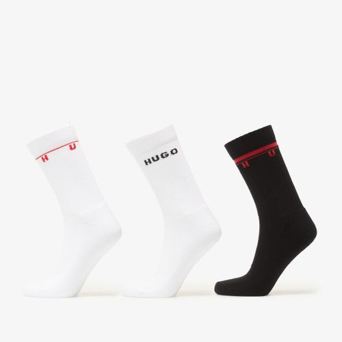 Pack Quarter Socks Rib Spaced 39-42 - Hugo Boss - Modalova