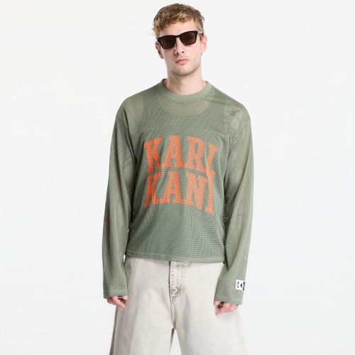 T-shirt Stencil Mesh Boxy Longsleeve L - Karl Kani - Modalova