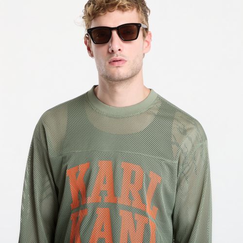 T-shirt Stencil Mesh Boxy Longsleeve M - Karl Kani - Modalova