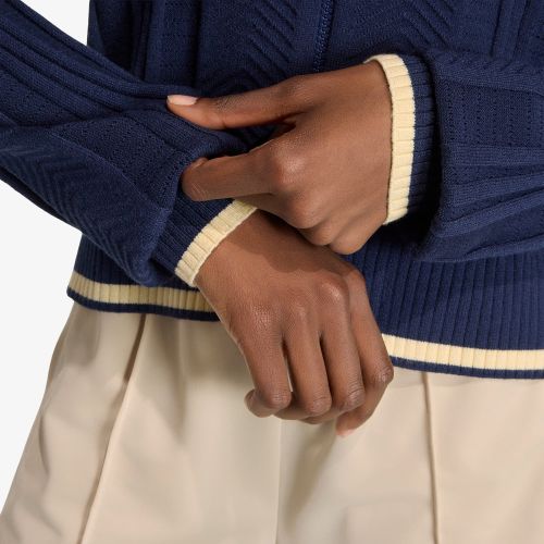 Chandail adidas Cable Knit Firebird Track Top L - adidas Originals - Modalova