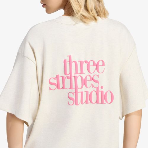T-shirt adidas 3-Stripes Studio T-Shirt M - adidas Originals - Modalova
