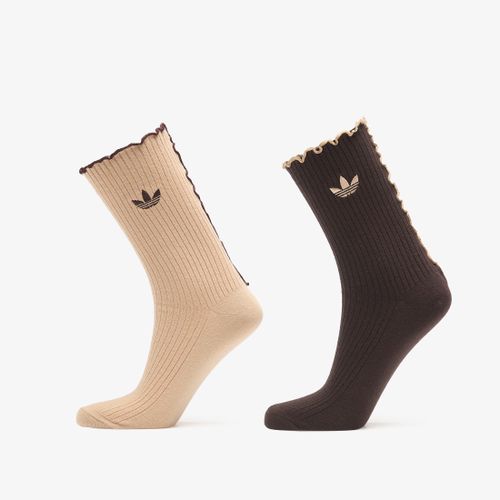 Adidas Ruffle Crew Socks 2 Pairs / XS - adidas Originals - Modalova