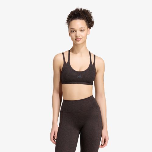Soutien-gorge adidas Optime Workout Snake Strappy Light Support Bra / L - adidas Performance - Modalova