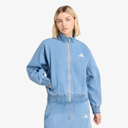 Veste adidas Stadium Washed Denim Loose Fit Jacket XS - adidas Originals - Modalova