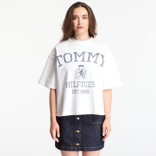 T-shirt Varsity Crest Rlx Ss T-Shirt S - Tommy Hilfiger - Modalova