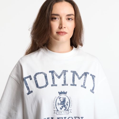 T-shirt Varsity Crest Rlx Ss T-Shirt S - Tommy Hilfiger - Modalova