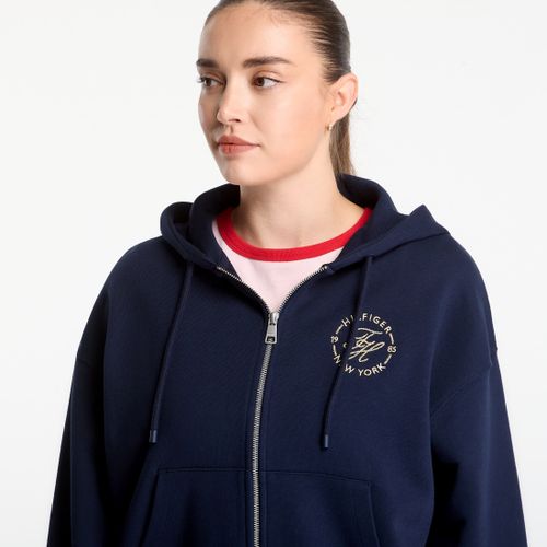 Sweatshirt Roundal Zip-Up Hoodie S - Tommy Hilfiger - Modalova