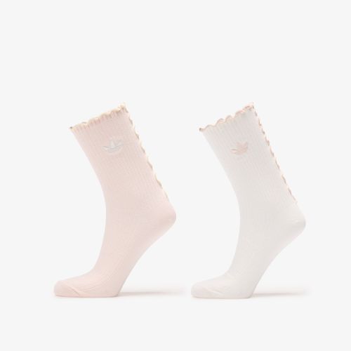 Adidas Ruffle Crew Socks 2 Pairs / L - adidas Originals - Modalova