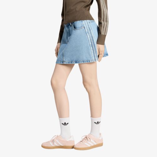 Jupe adidas Mid Rise Denim Skirt 10 - adidas Originals - Modalova