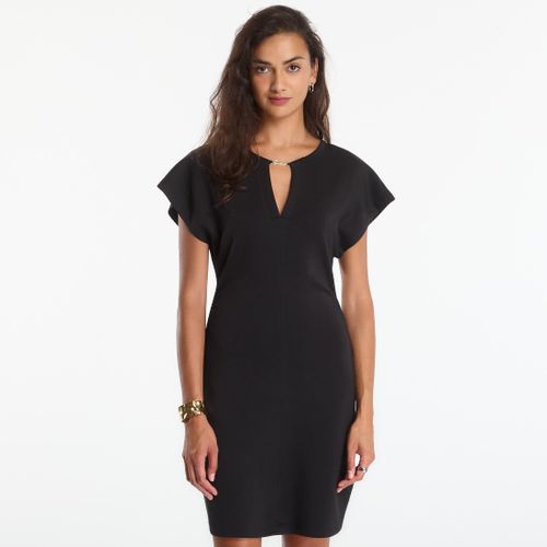 Habillage Ss V-Neck Morgana Scuba Mini Dress S - GUESS - Modalova