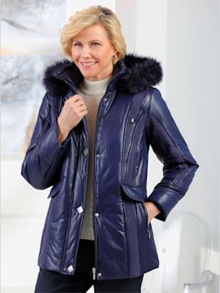 Veste à capuche capuche amovible imitation fourrure - Witt - Modalova