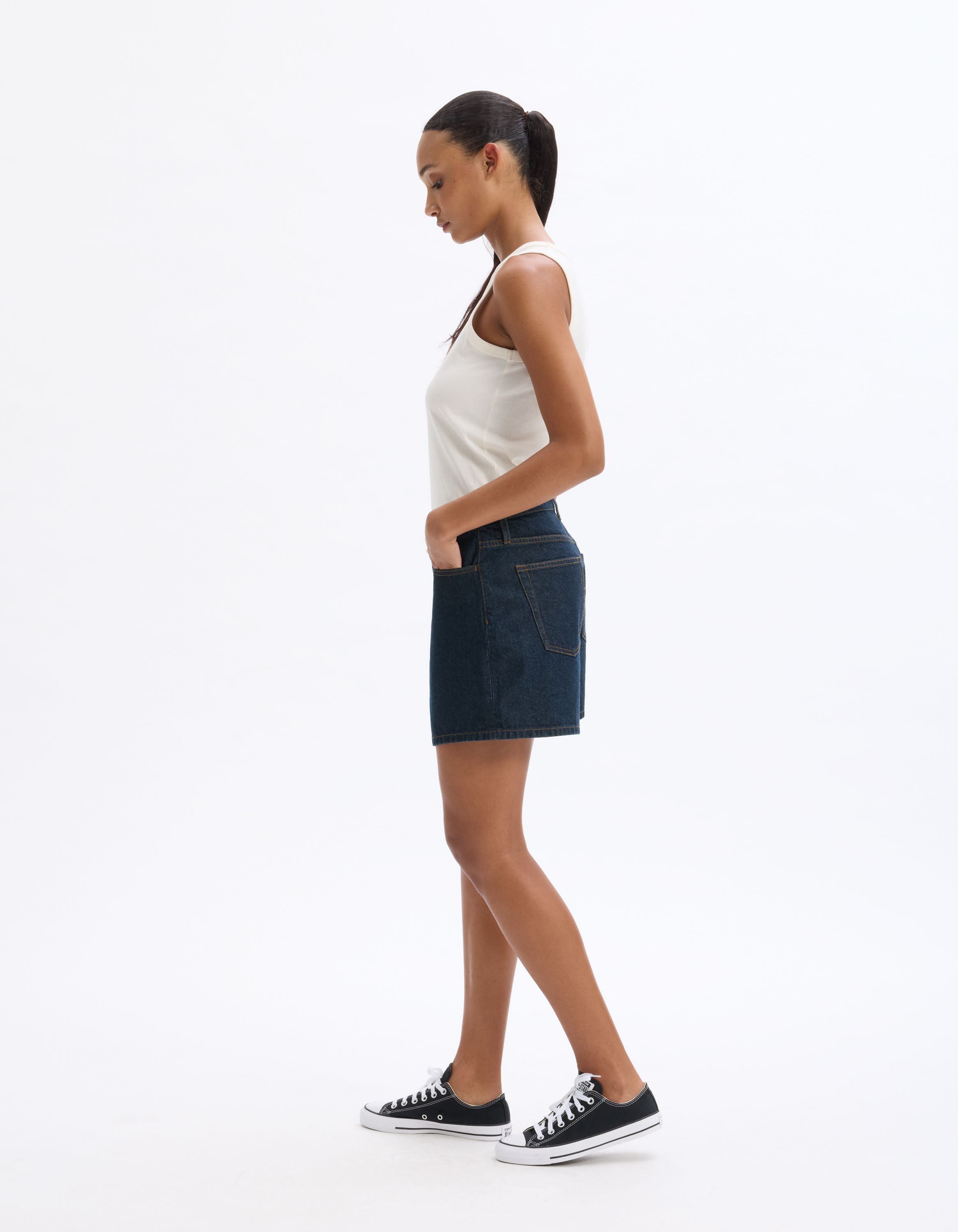 Short en jean - denim - celio - Modalova