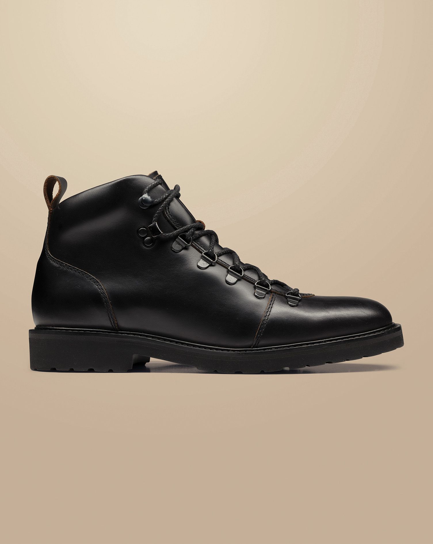 Bottes En Cuir À Semelle En Caoutchouc - par - Charles Tyrwhitt - Modalova