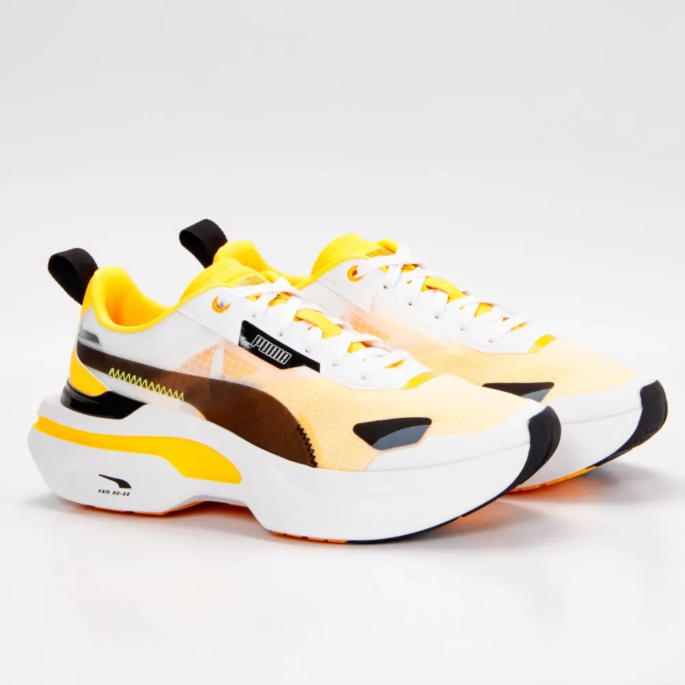 Basket Puma Kosmo rider Femme Jaune - Puma - Modalova