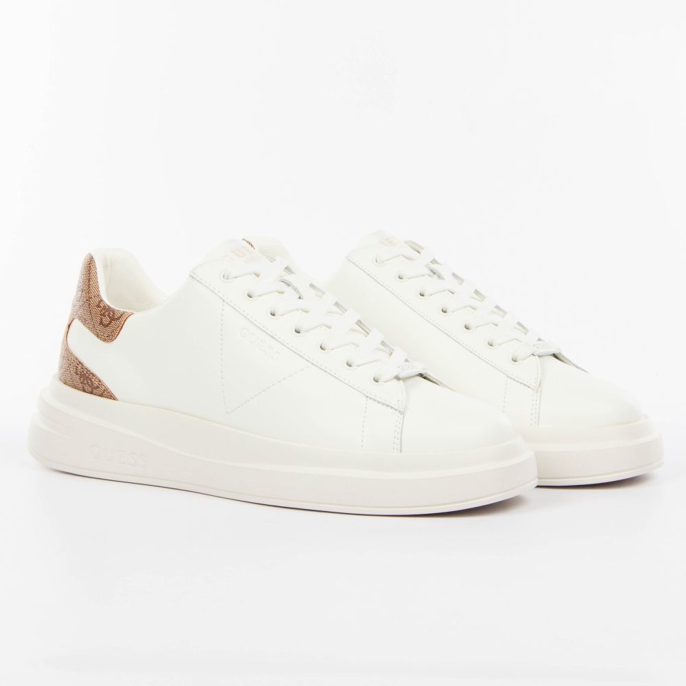 Basket Guess elba Homme Blanc - Guess - Modalova