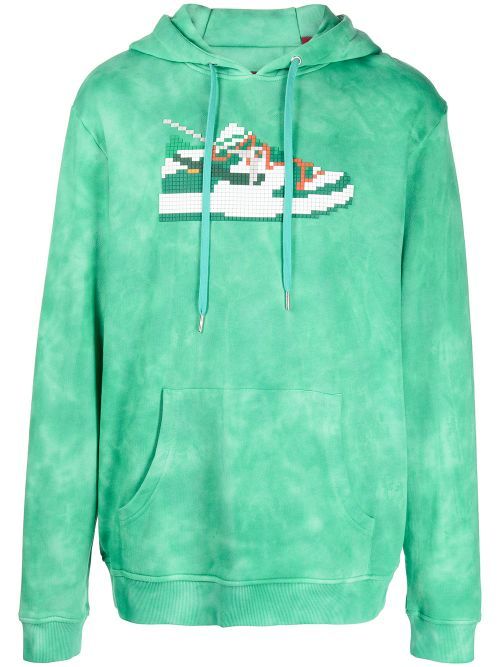 Hoodie Dunk à motif tie dye - Mostly Heard Rarely Seen 8-Bit - Modalova