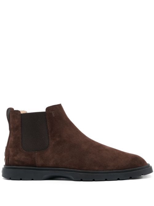 Bottines Tronchetto en daim - Tod's - Modalova