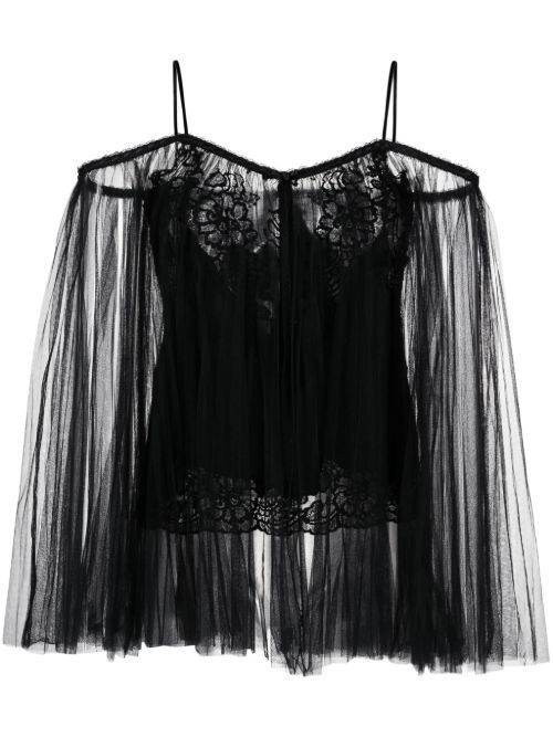 Tunique à dentelle brodée - Alexander Wang - Modalova