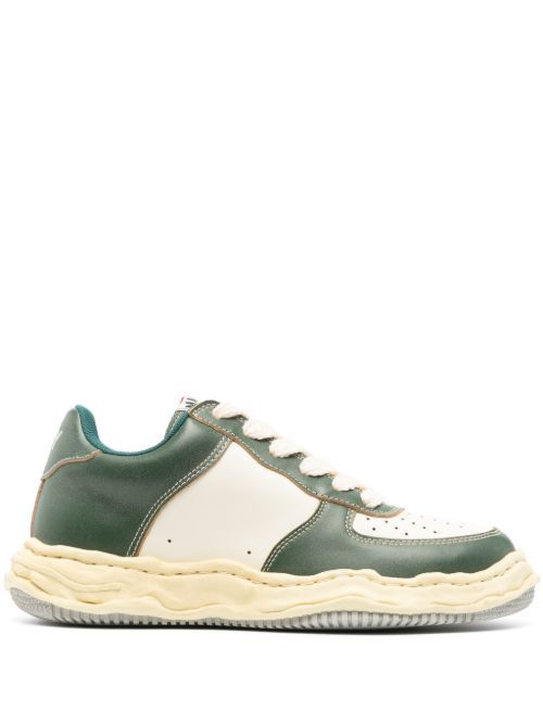 Baskets Wayne à empiècements superposés - Maison MIHARA YASUHIRO - Modalova