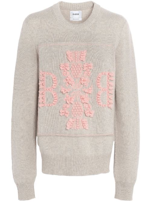 Pull en cachemire à logo 3D - Barrie - Modalova