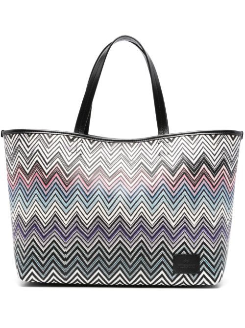 Sac porté épaule à motif zigzag - Missoni - Modalova