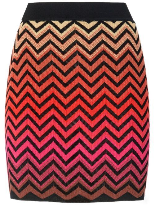 Minijupe à motif zigzag - Missoni - Modalova