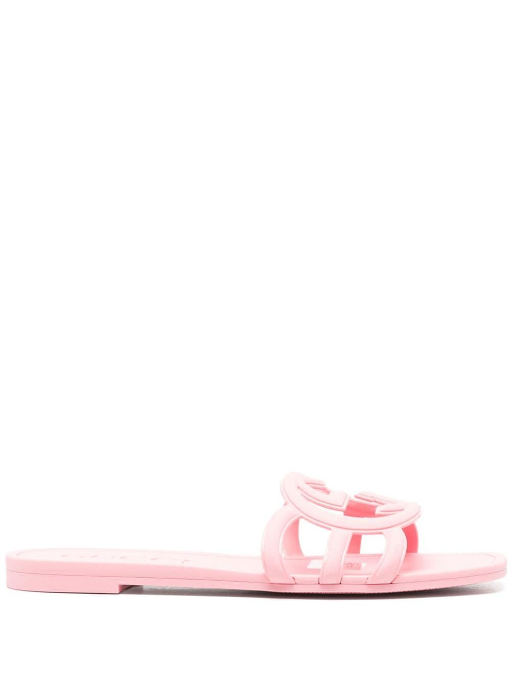 GUCCI - Gucci Palma Flat Sandals - Gucci - Modalova