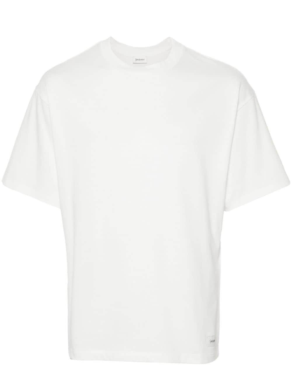 SAINT LAURENT - Cotton T-shirt - Saint Laurent - Modalova