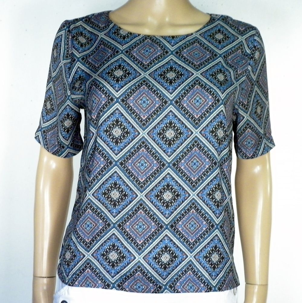 Tee Shirt Bleu FOREVER 21 Taille S - Label Emmaus - Modalova