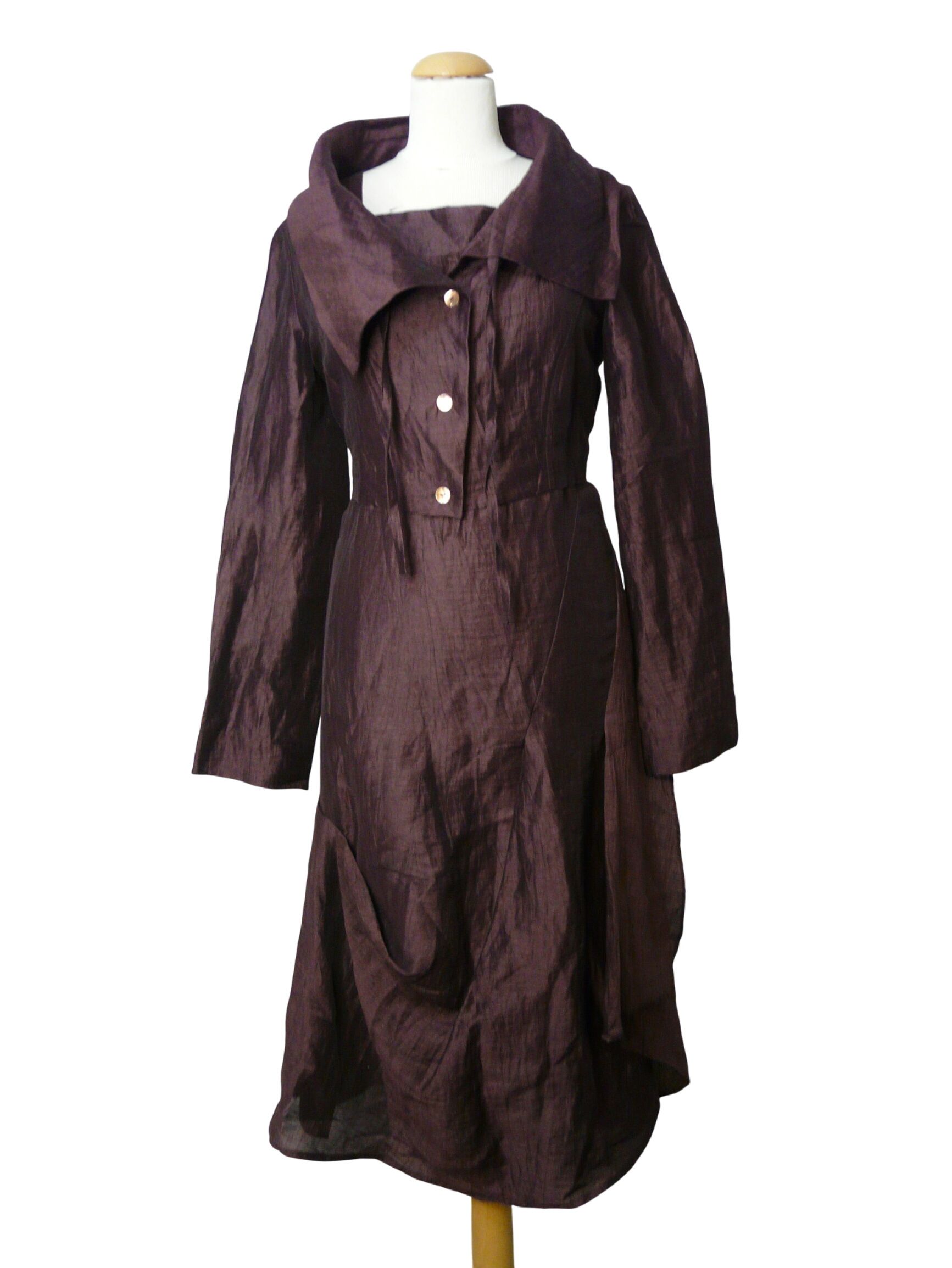 RF203 - Ensemble robe / veste en lin - Taille 44/46 - Zapa - Modalova