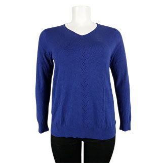 Pull fonc col V - taille XL - inextenso - Modalova
