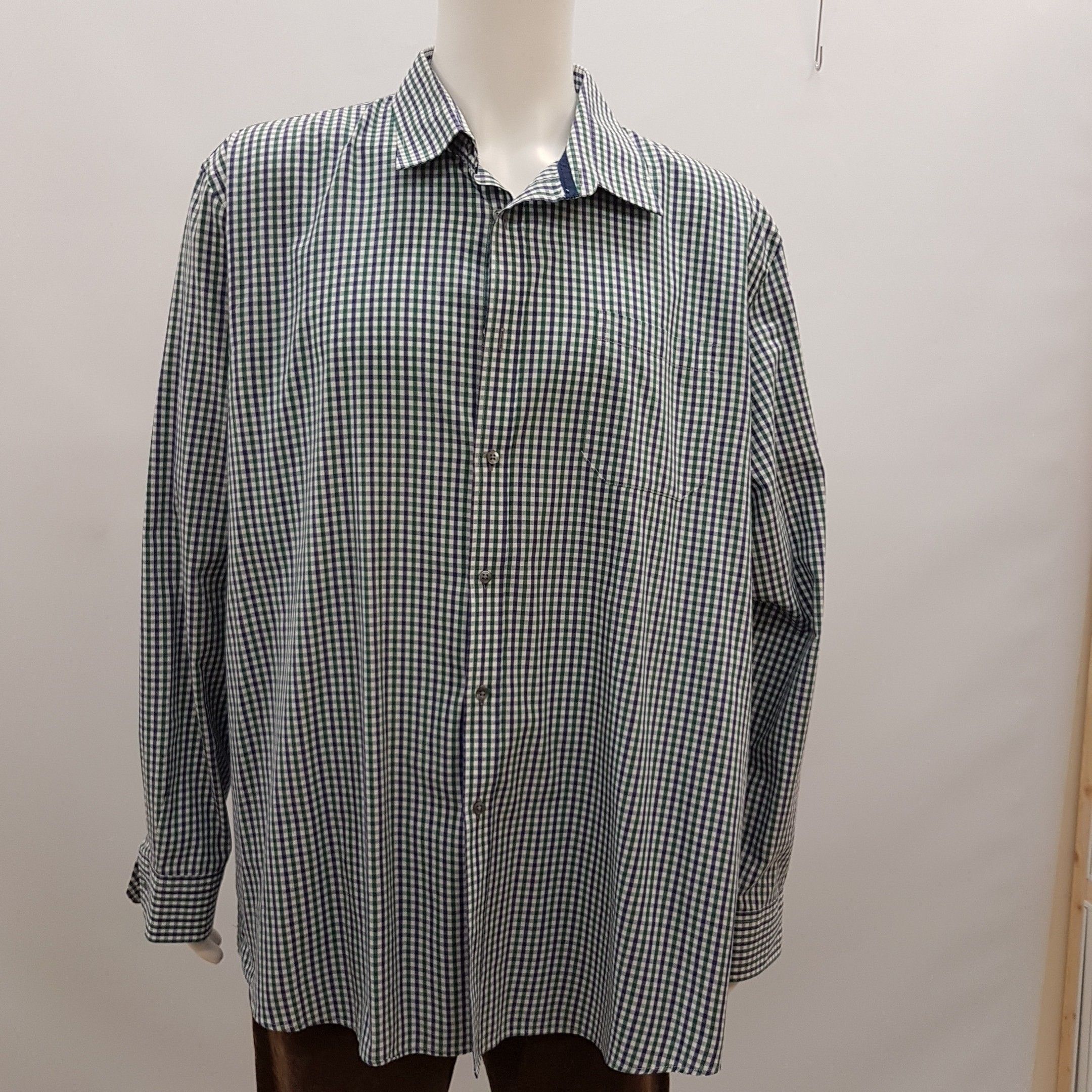 Chemise  carreaux bleus et verts - Taille 3XL - canda by c&a - Modalova