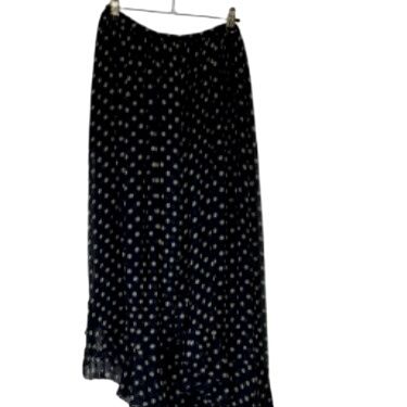 Jupe Longue marine  pois - T42 - laurence bras - Modalova