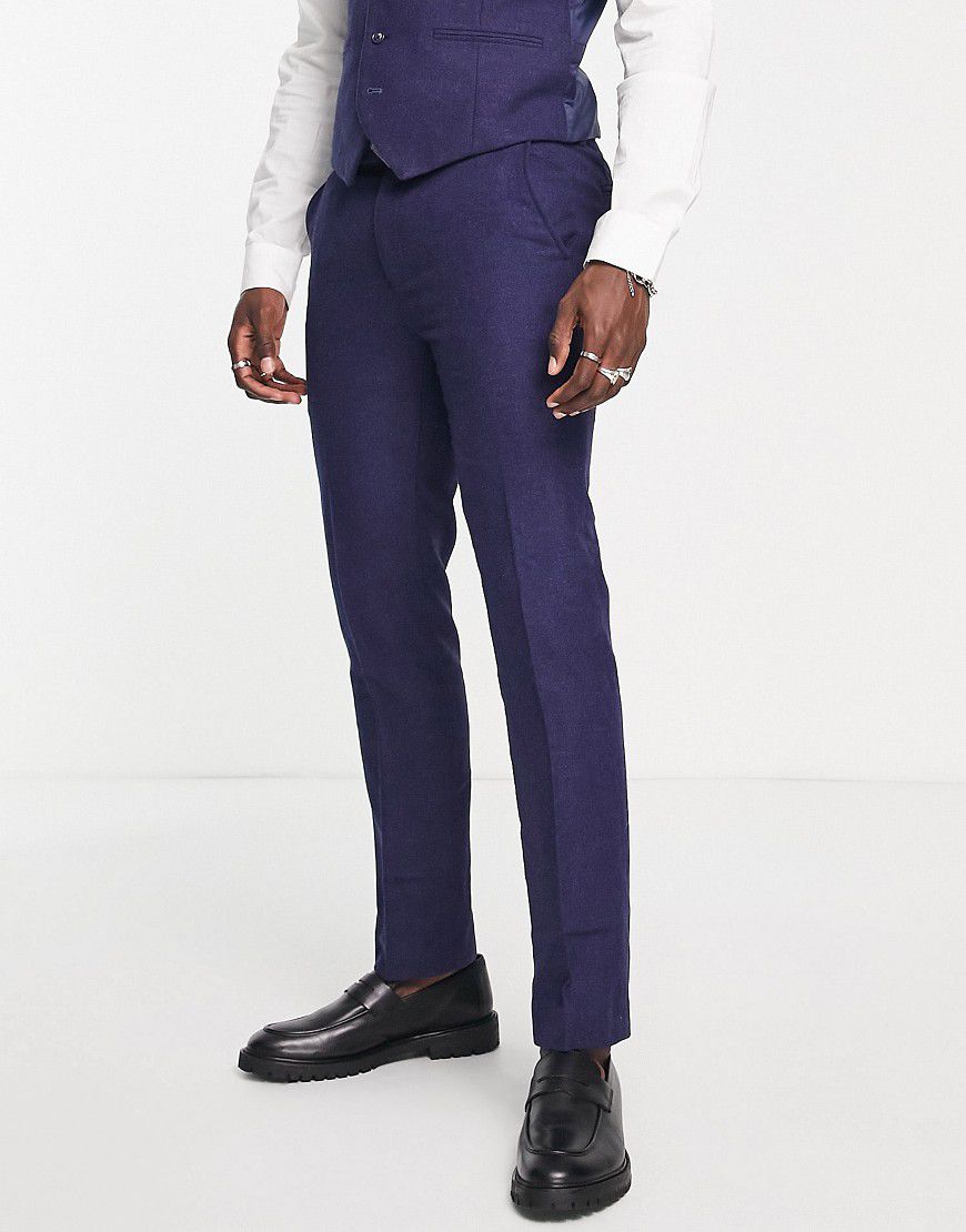 Pantalon de costume de mariage en tweed - Harry Brown - Modalova