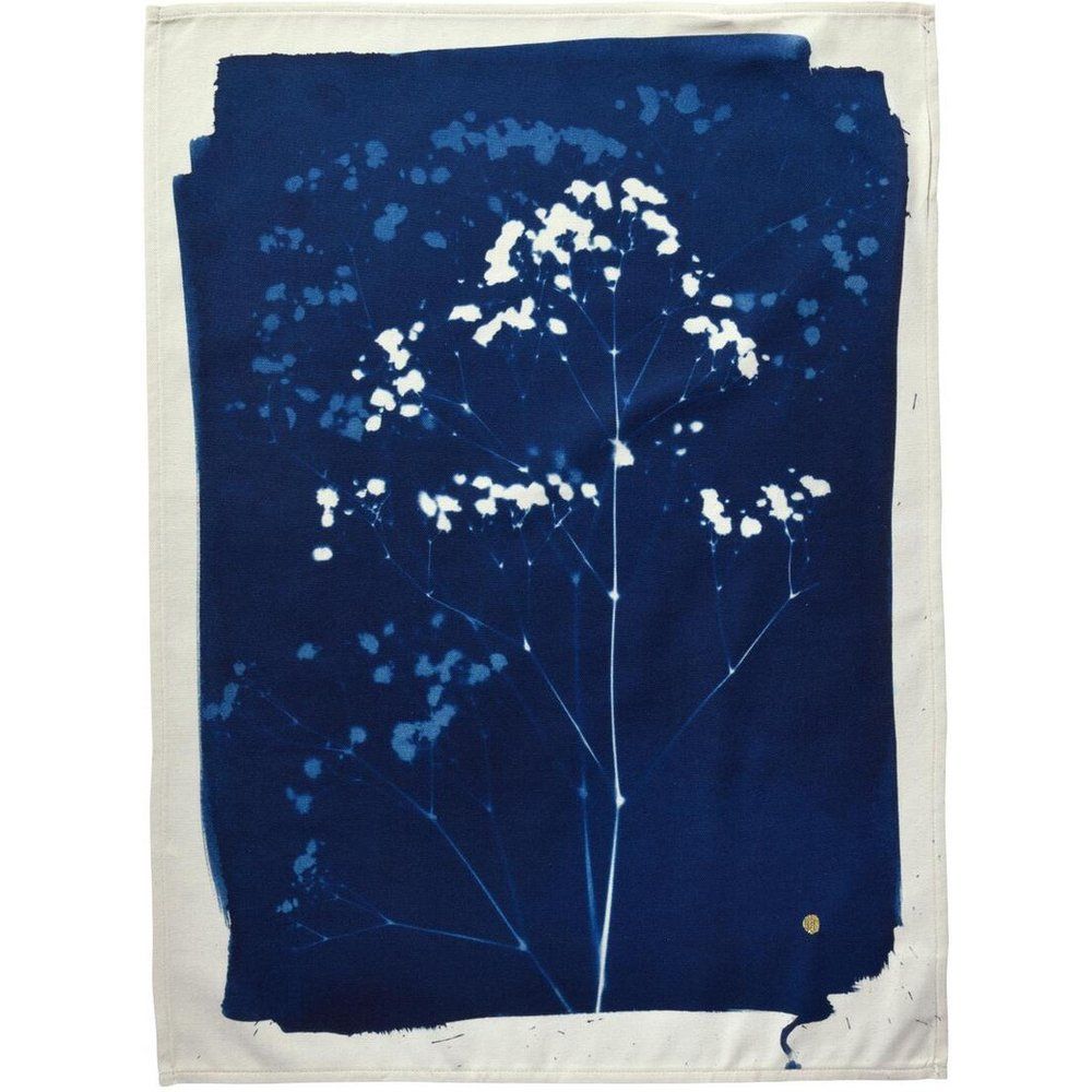 Torchon GYPSO Bleu 70 x 50 - Maison Vivaraise - Modalova