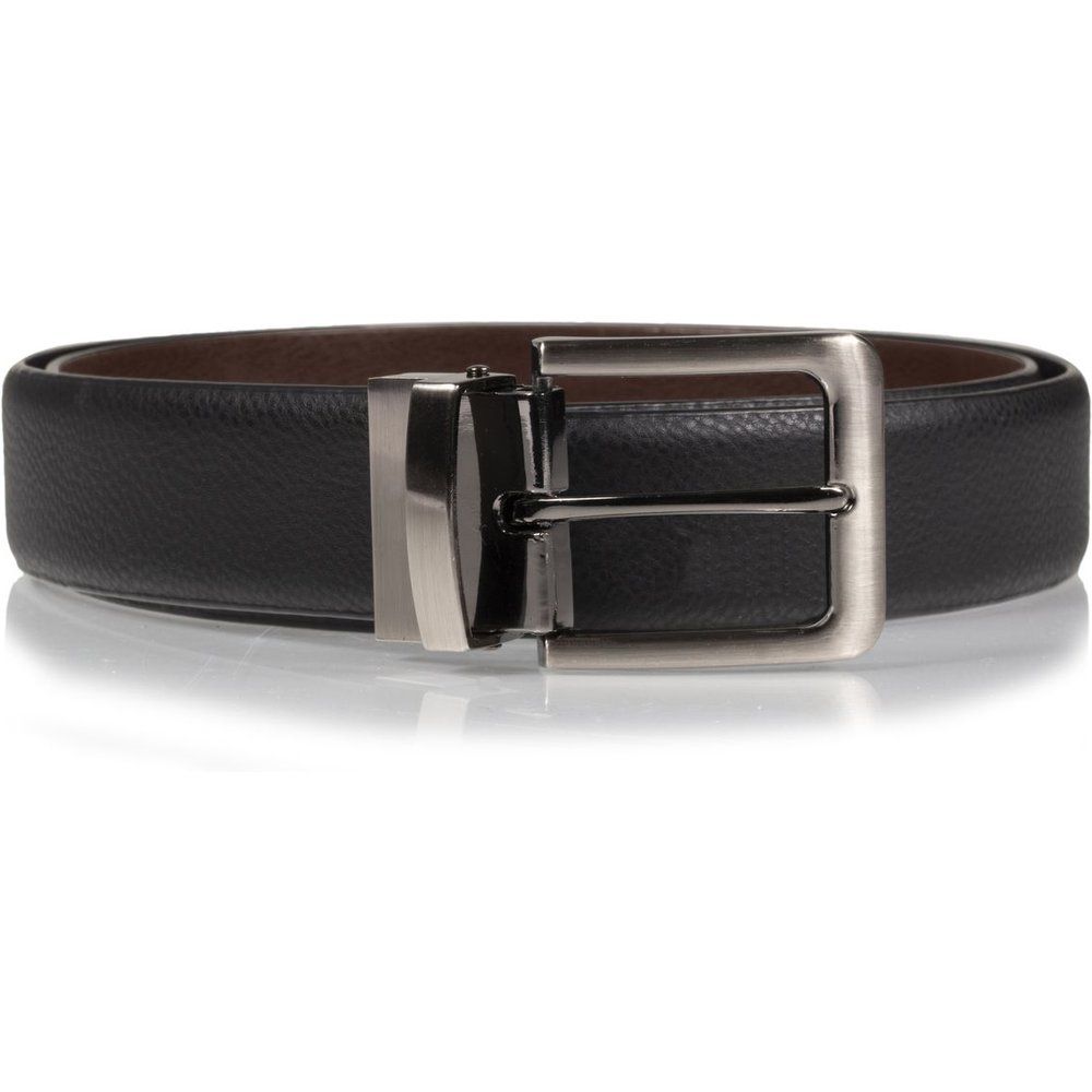Ceinture réversible grainée - Isotoner - Modalova