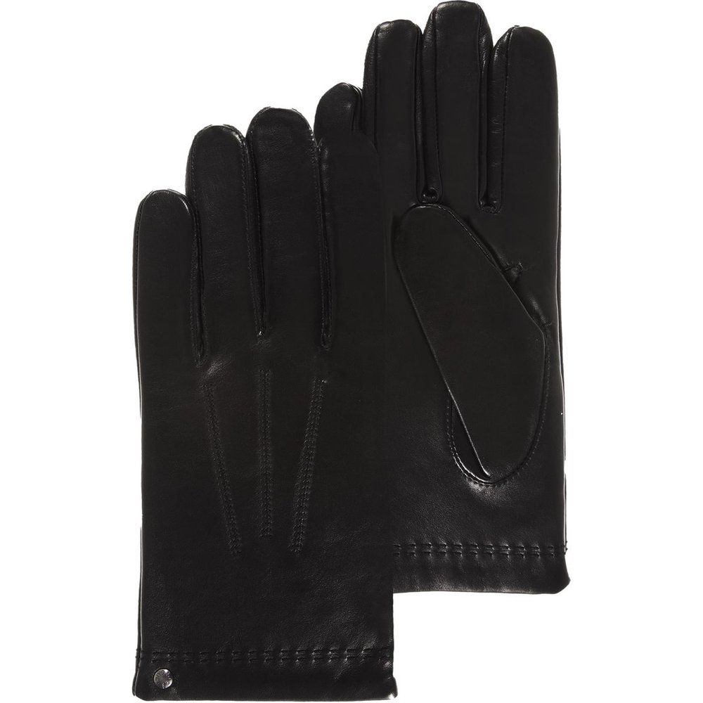 Gants cuir d'agneau - doublés cachemire et soie - Isotoner - Modalova