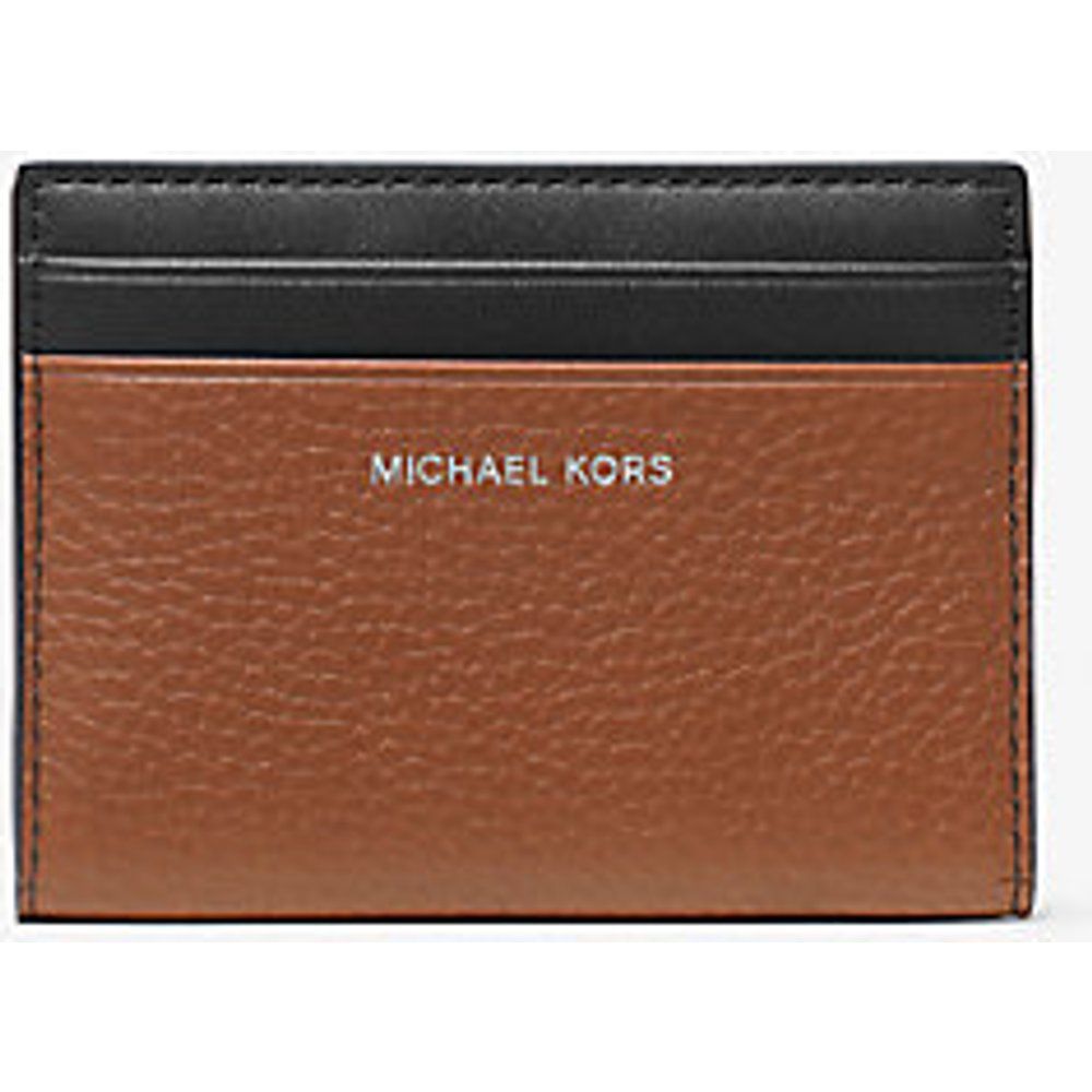 MK Portefeuille Hudson à deux volets en cuir grainé - - Michael Kors - Michael Kors Mens - Modalova