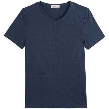 T-shirt T-shirt col V lin - Maison Lemahieu - Modalova