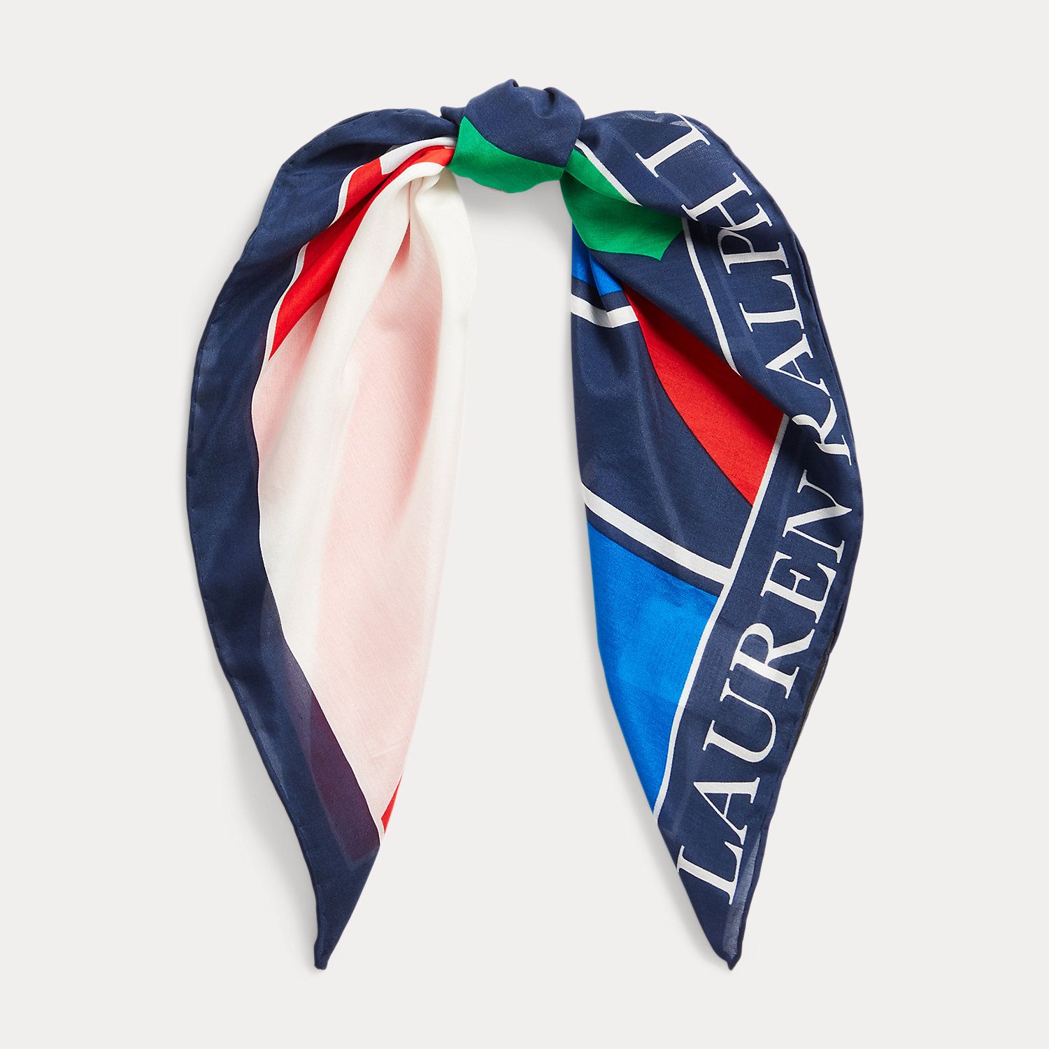 Foulard carré Olivia en soie à motif Modalova