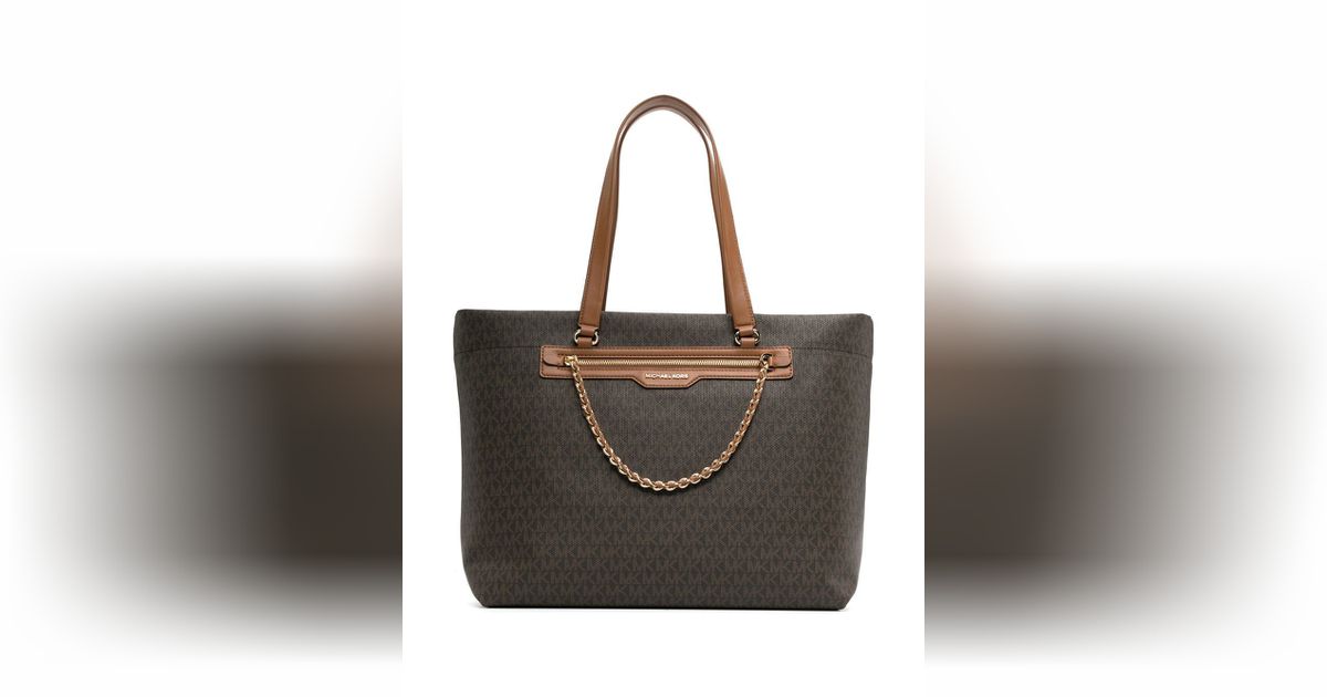 Sac femme Michael Kors Ruby en cuir saffiano Blanc optique