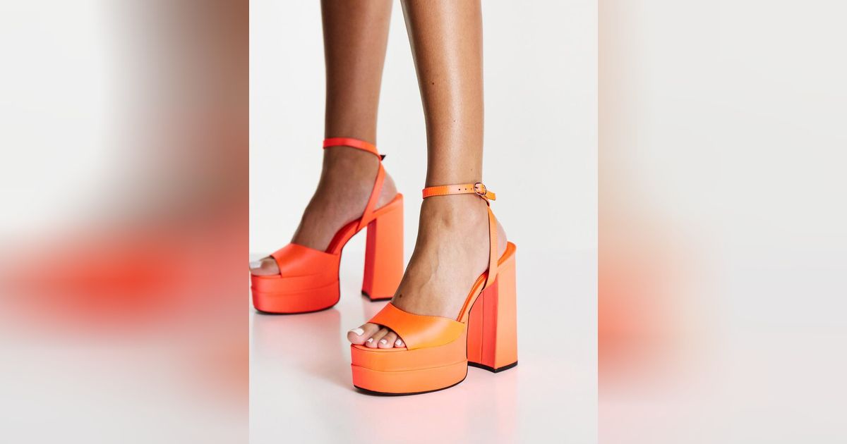 chaussures a talon plateforme