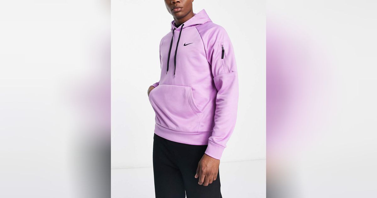 Sweat a cheap capuche rose nike