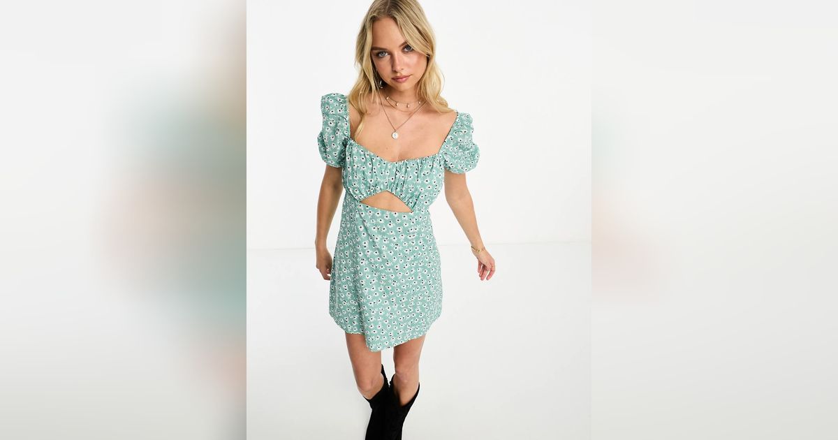 Resultats de la recherche stradivarius robe tendance folk en popeline avec manches bouffantes bleu 20307480250 Modalova