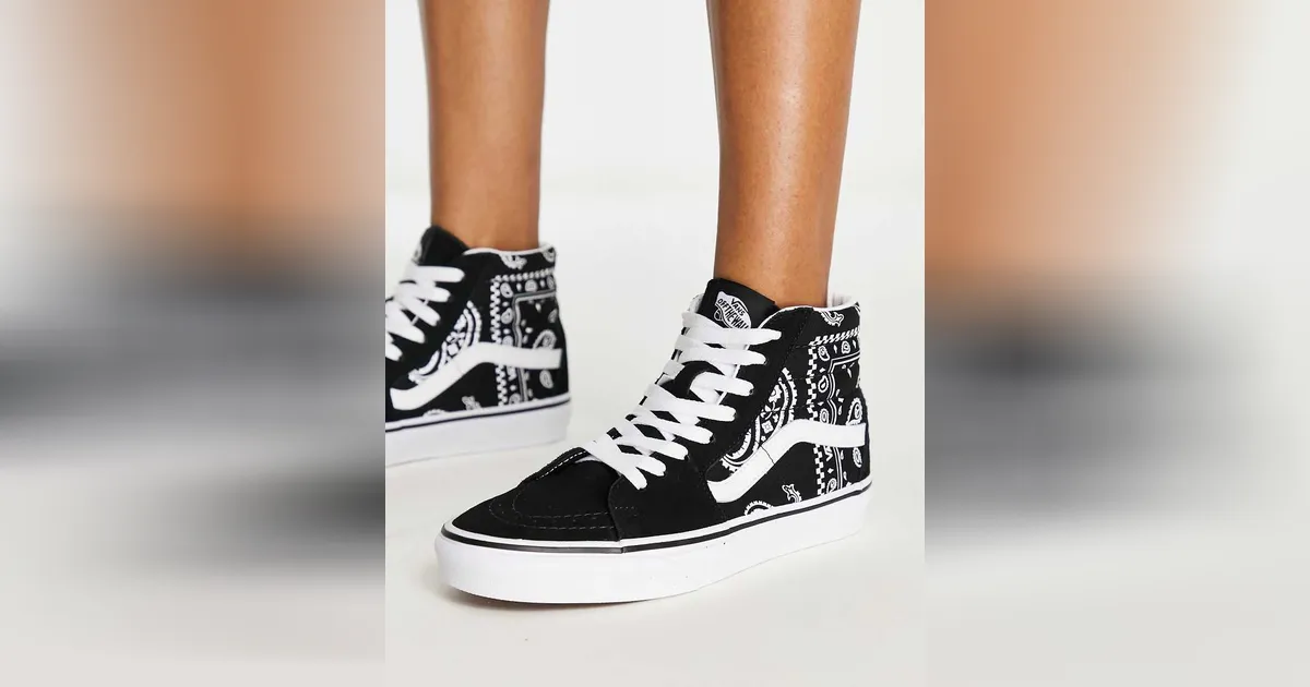 Vans motif store cachemire