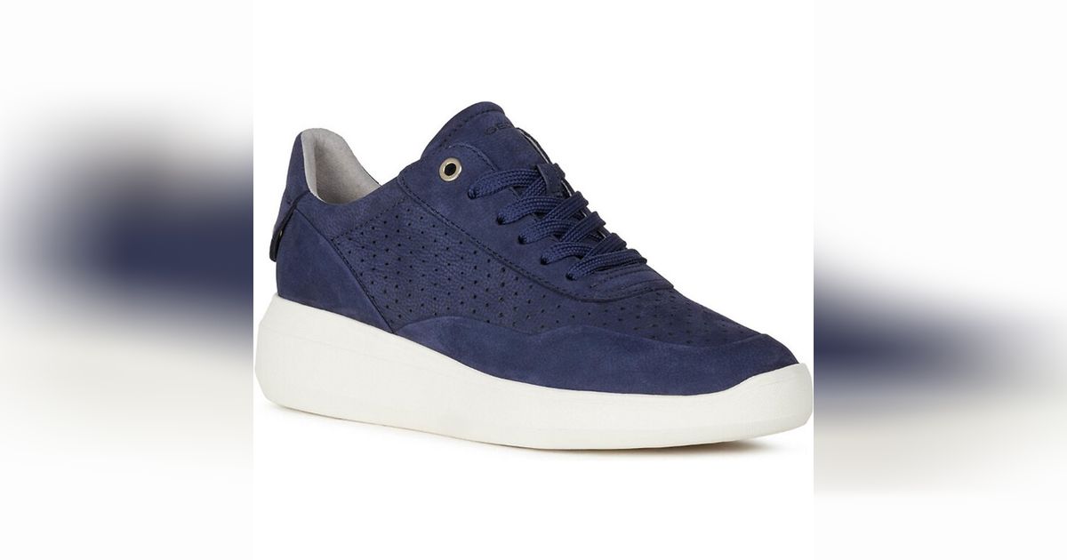 basket geox bleu marine