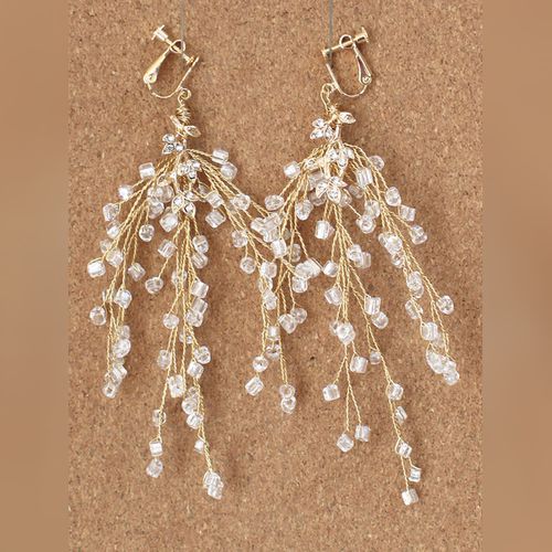 Louis Vuitton Earrings Boucle D'oreille Angel Love Faux Pearl with  Pouch